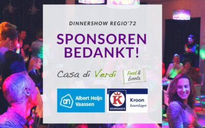 Dinnershow, een succes!