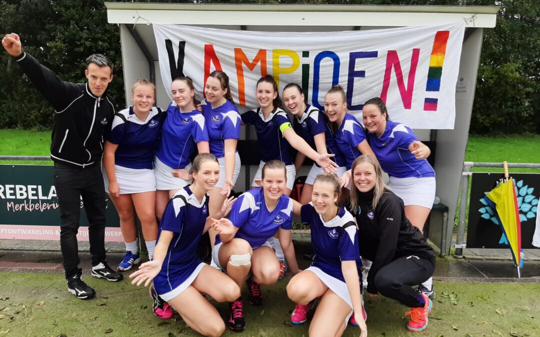 Dames A1 kampioen!