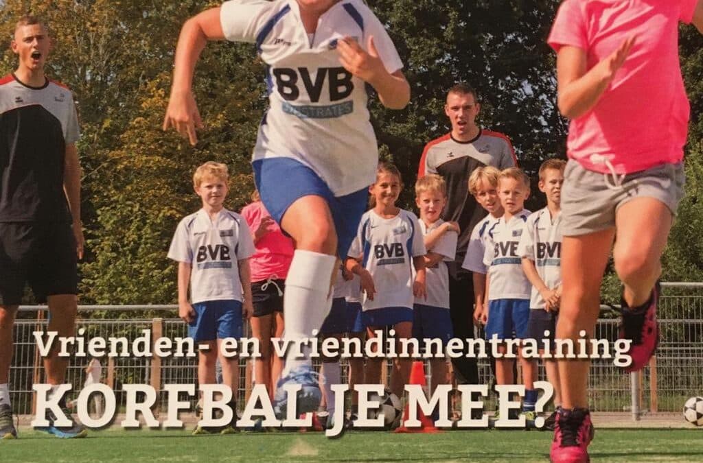 Korfbal je mee? Vrienden- en vriendinnentraining