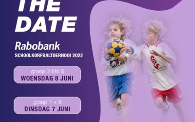 Save-the-date schoolkorfbal