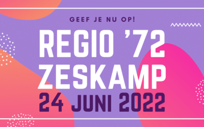 Aanmelden voor de Regio’72 zeskamp nu mogelijk!