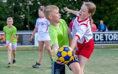 Foto’s schoolkorfbal groep 6, 7 en 8